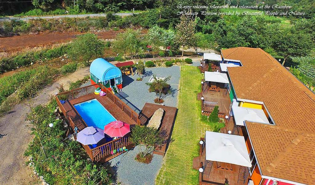 Rainbow Hwangto Pension Pjongczang Zewnętrze zdjęcie
