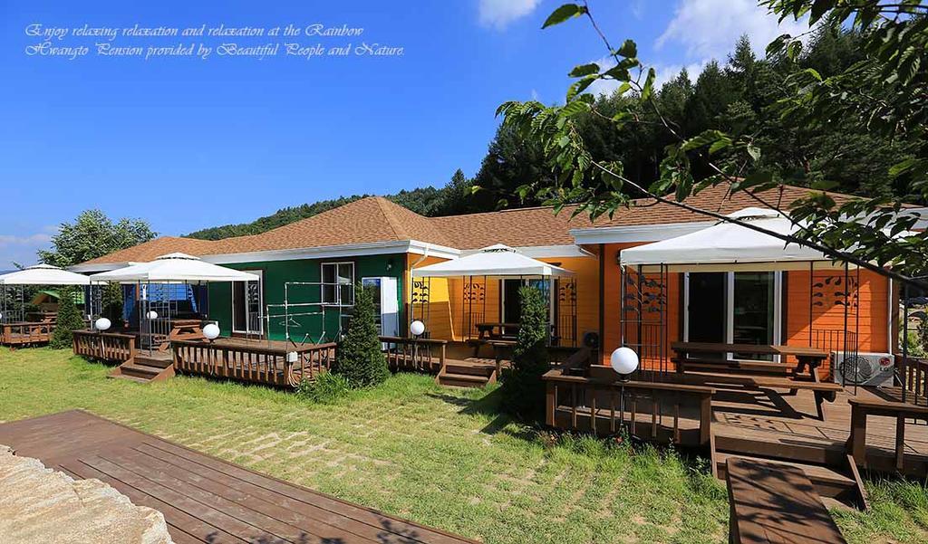 Rainbow Hwangto Pension Pjongczang Zewnętrze zdjęcie